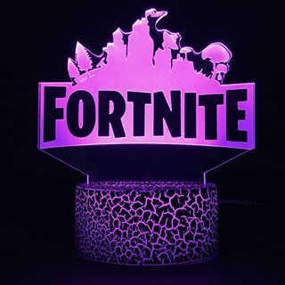 Fortnite Logo 3D lampe